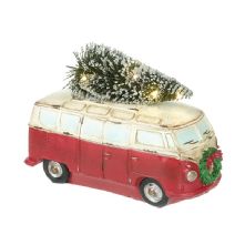 FESTIVE CAMPERVAN WITH LIGHT UP TREE
